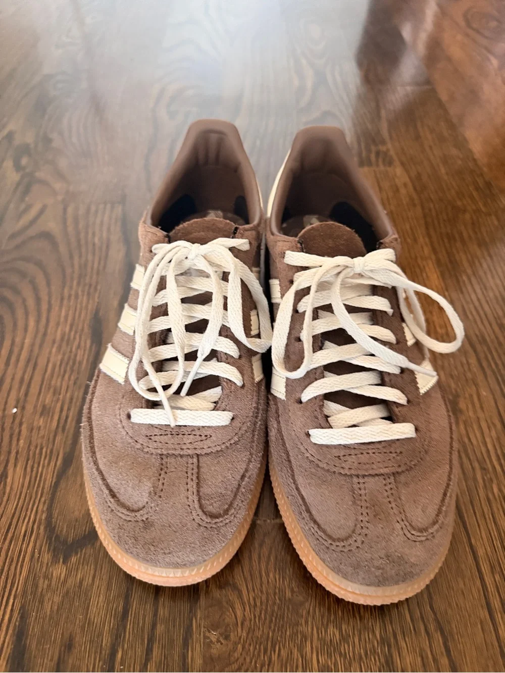 Adidas Spezial Sambas Brown Suede Classic Sneakers size 7 - Picture 2 of 4